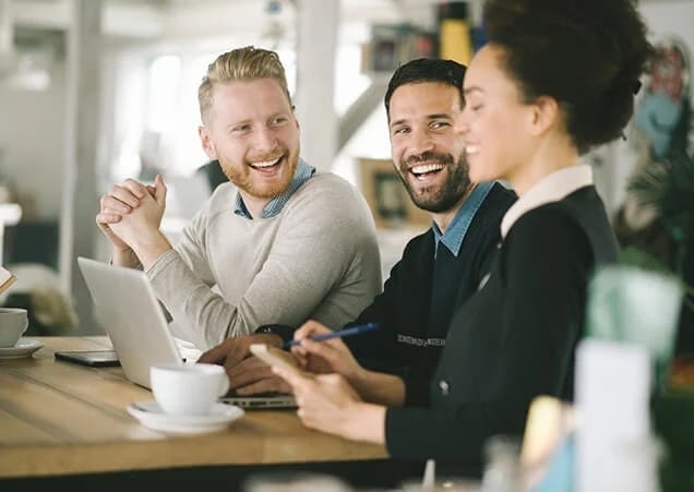 build-your-business A businessman in a suit holding a digital tablet with business growth icons, charts, and graphs, symbolizing strategic planning and success in building a business.