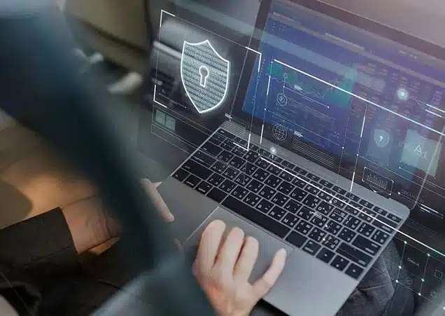 data-breach-thumb Illustration of a data breach concept, featuring a digital padlock with a warning symbol, representing cybersecurity threats and data vulnerabilities.