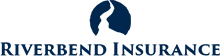 Riverbend Insurance logo featuring a stylized design with text. RIverbend
