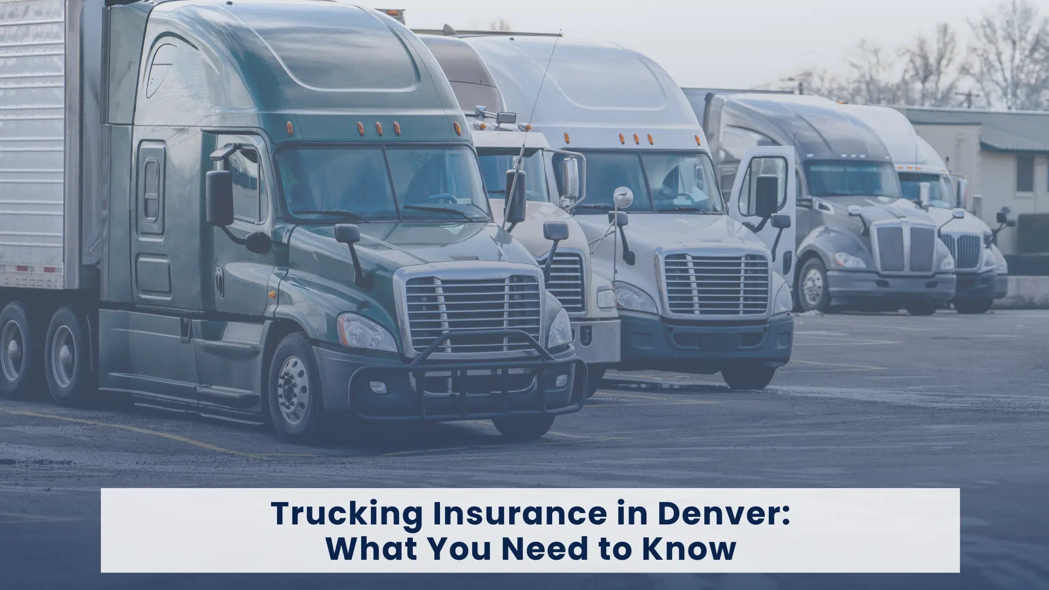 Trucking insurane